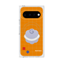 プレミアムスクエアケース with Pixelsnap［ Mod Deco - オリジナル - レトロオレンジ ］