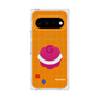 プレミアムスクエアケース with Pixelsnap［ Mod Deco - オリジナル - レトロオレンジ ］
