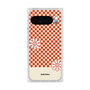 プレミアムスクエアケース with Pixelsnap［ Mod Deco - オリジナル - レトロフラワー ］