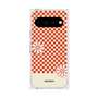 プレミアムスクエアケース with Pixelsnap［ Petal pop - オリジナル - レトロフラワー ］