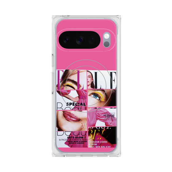 プレミアムスクエアケース with Pixelsnap［ ELLE - 80 YEARS FEMININITY ］