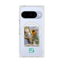 プレミアムスクエアケース with Pixelsnap［ Green Future Project - Guira Tanager ］