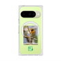 プレミアムスクエアケース with Pixelsnap［ Green Future Project - Guira Tanager ］