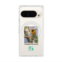 プレミアムスクエアケース with Pixelsnap［ Green Future Project - Guira Tanager ］