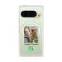 プレミアムスクエアケース with Pixelsnap［ Green Future Project - Guira Tanager ］