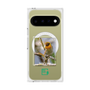 プレミアムスクエアケース with Pixelsnap［ Green Future Project - Guira Tanager ］