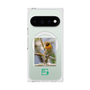 プレミアムスクエアケース with Pixelsnap［ Green Future Project - Guira Tanager ］