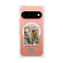 プレミアムスクエアケース with Pixelsnap［ Green Future Project - Guira Tanager ］