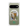 プレミアムスクエアケース with Pixelsnap［ Green Future Project - Guira Tanager ］