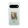 プレミアムスクエアケース with Pixelsnap［ Green Future Project - Guira Tanager ］