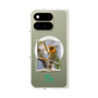 プレミアムスクエアケース with Pixelsnap［ Green Future Project - Guira Tanager ］