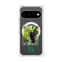 プレミアムスクエアケース with Pixelsnap［ Green Future Project - Brown-headed Spider Monkey ］