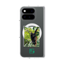 プレミアムスクエアケース with Pixelsnap［ Green Future Project - Brown-headed Spider Monkey ］