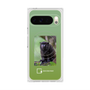 プレミアムスクエアケース with Pixelsnap［ Green Future Project - Black-mantled Tamarin ］