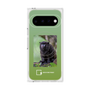 プレミアムスクエアケース with Pixelsnap［ Green Future Project - Black-mantled Tamarin ］