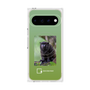 プレミアムスクエアケース with Pixelsnap［ Green Future Project - Black-mantled Tamarin ］