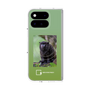 プレミアムスクエアケース with Pixelsnap［ Green Future Project - Black-mantled Tamarin ］