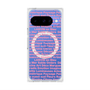 プレミアムスクエアケース with Pixelsnap［ LANVIN en Bleu - Letters ］