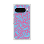 プレミアムスクエアケース with Pixelsnap［ Barbie - ロゴパターン2 ］