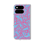 プレミアムスクエアケース with Pixelsnap［ Barbie - ロゴパターン2 ］