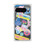 プレミアムスクエアケース with Pixelsnap［ Barbie - ステッカー ］