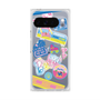 プレミアムスクエアケース with Pixelsnap［ Barbie - ステッカー ］