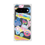 プレミアムスクエアケース with Pixelsnap［ Barbie - ステッカー ］
