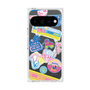 プレミアムスクエアケース with Pixelsnap［ Barbie - ステッカー ］