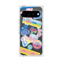 プレミアムスクエアケース with Pixelsnap［ Barbie - ステッカー ］