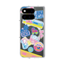 プレミアムスクエアケース with Pixelsnap［ Barbie - ステッカー ］