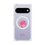 プレミアムスクエアケース with Pixelsnap［ Barbie - ロゴ ］
