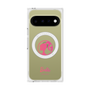 プレミアムスクエアケース with Pixelsnap［ Barbie - ロゴ ］