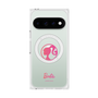 プレミアムスクエアケース with Pixelsnap［ Barbie - ロゴ ］
