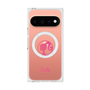 プレミアムスクエアケース with Pixelsnap［ Barbie - ロゴ ］