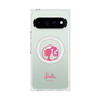 プレミアムスクエアケース with Pixelsnap［ Barbie - ロゴ ］