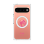 プレミアムスクエアケース with Pixelsnap［ Barbie - ロゴ ］