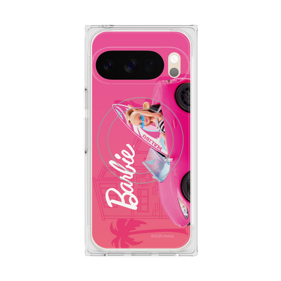 プレミアムスクエアケース with Pixelsnap［ Barbie - ドライブ ］