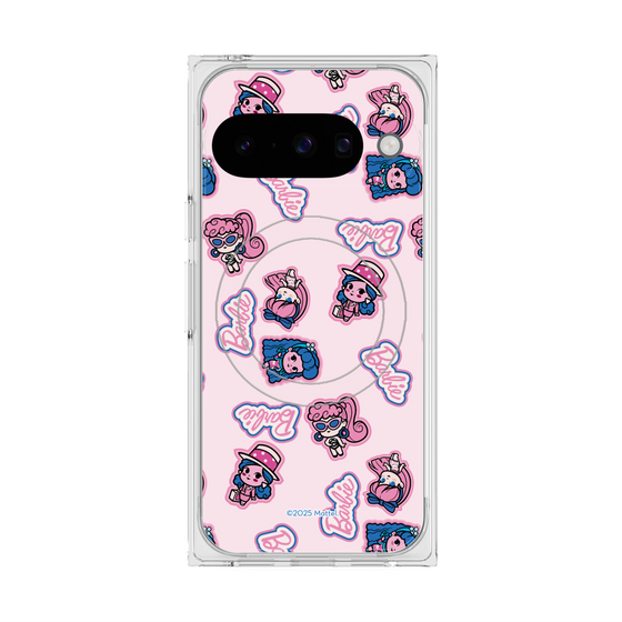 プレミアムスクエアケース with Pixelsnap［ Barbie - CUTIE STYLE1 ］