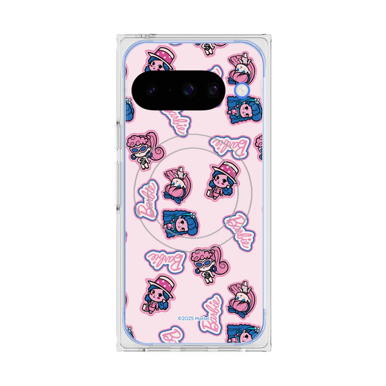 プレミアムスクエアケース with Pixelsnap［ Barbie - CUTIE STYLE1 ］