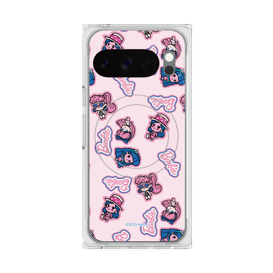 プレミアムスクエアケース with Pixelsnap［ Barbie - CUTIE STYLE1 ］