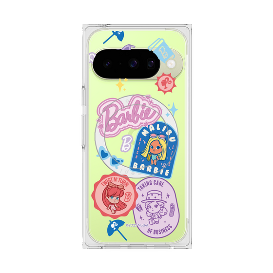 プレミアムスクエアケース with Pixelsnap［ Barbie - CUTIE STYLE2 ］
