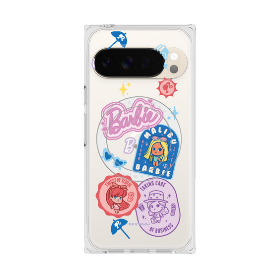 プレミアムスクエアケース with Pixelsnap［ Barbie - CUTIE STYLE2 ］
