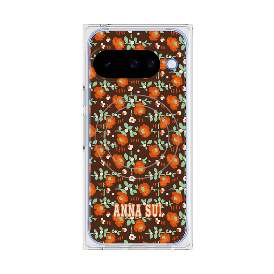 プレミアムスクエアケース with Pixelsnap［ ANNA SUI - DITSY FLORAL ］