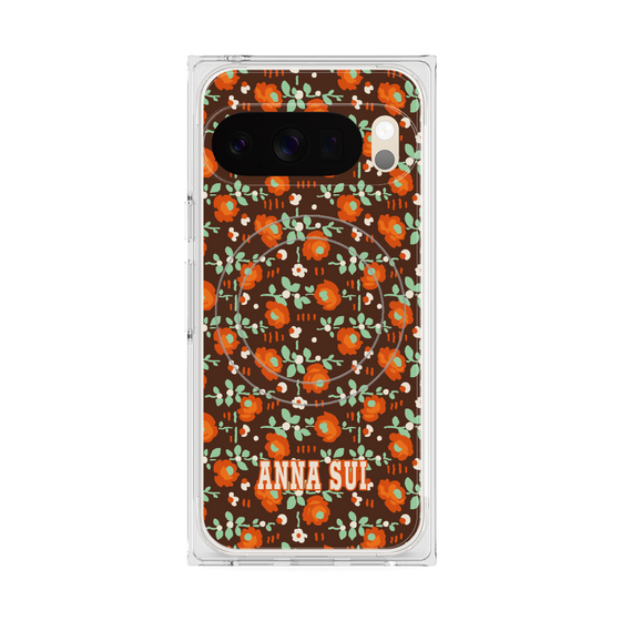プレミアムスクエアケース with Pixelsnap［ ANNA SUI - DITSY FLORAL ］