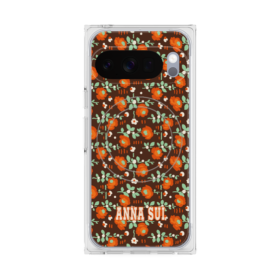 プレミアムスクエアケース with Pixelsnap［ ANNA SUI - DITSY FLORAL ］