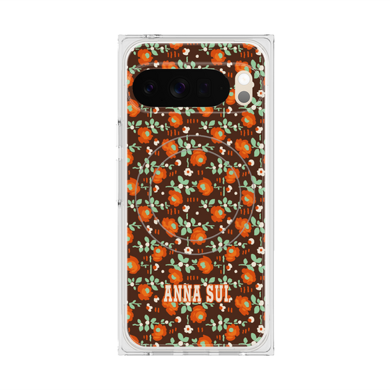 プレミアムスクエアケース with Pixelsnap［ ANNA SUI - DITSY FLORAL ］