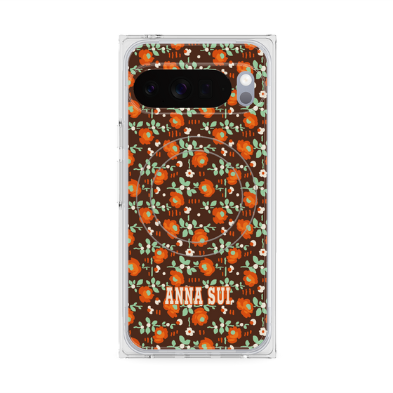 プレミアムスクエアケース with Pixelsnap［ ANNA SUI - DITSY FLORAL ］