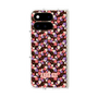 プレミアムスクエアケース with Pixelsnap［ ANNA SUI - HEARTS VINE - PINK ］