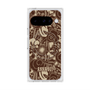 プレミアムスクエアケース with Pixelsnap［ ANNA SUI - STITCHED FLORAL ］