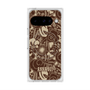 プレミアムスクエアケース with Pixelsnap［ ANNA SUI - STITCHED FLORAL ］